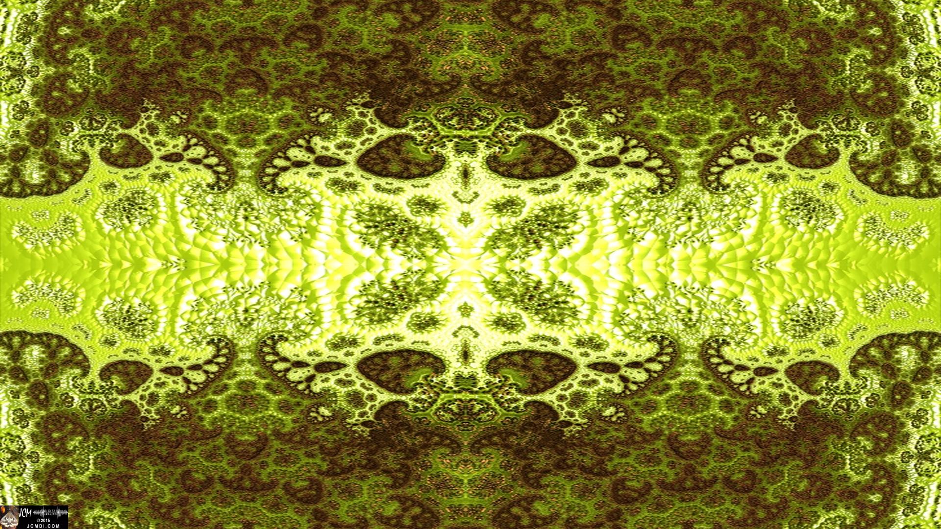 Experimental Fractal Image spirals quadroscopic background wallpaper by jcmdi